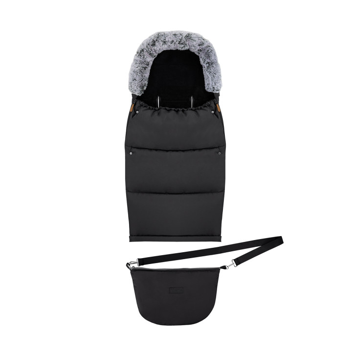 MoMi Footmuff 2in1 BLACK