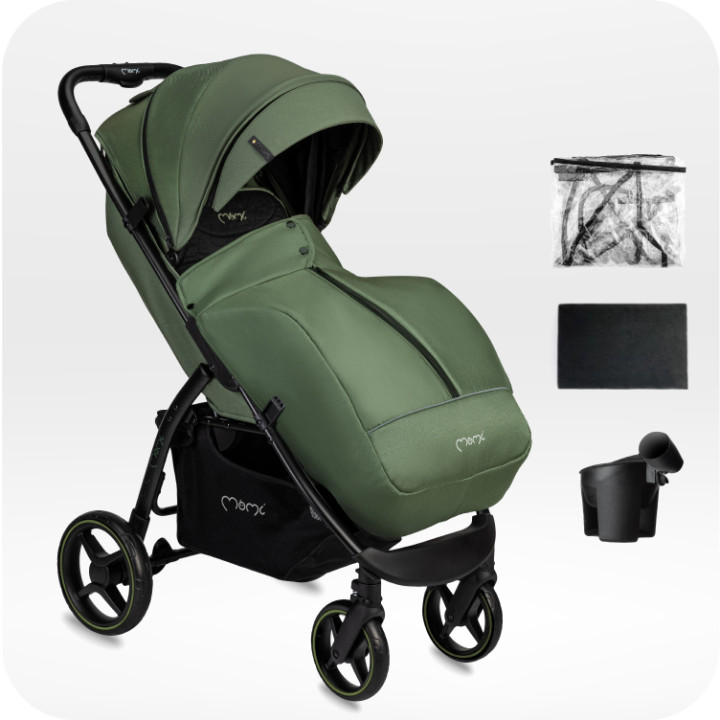 MoMi MIYA wózek spacerowy KHAKI