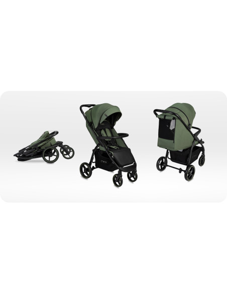 MoMi MIYA wózek spacerowy KHAKI