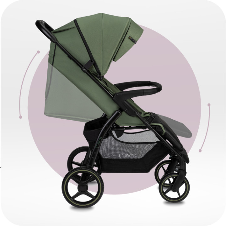 MoMi MIYA wózek spacerowy KHAKI