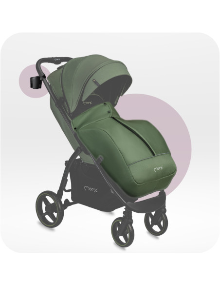 MoMi MIYA wózek spacerowy KHAKI