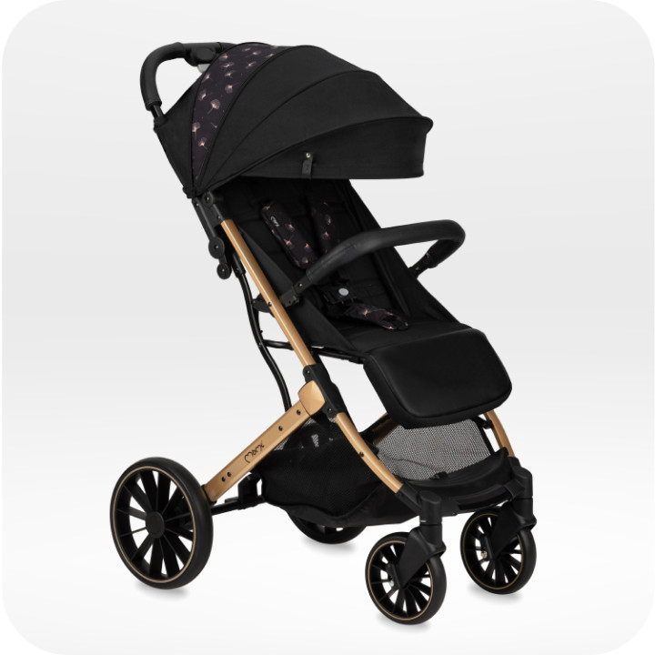 Buggy MoMi ESTELLE PLUS LIGHT SHWARZ
