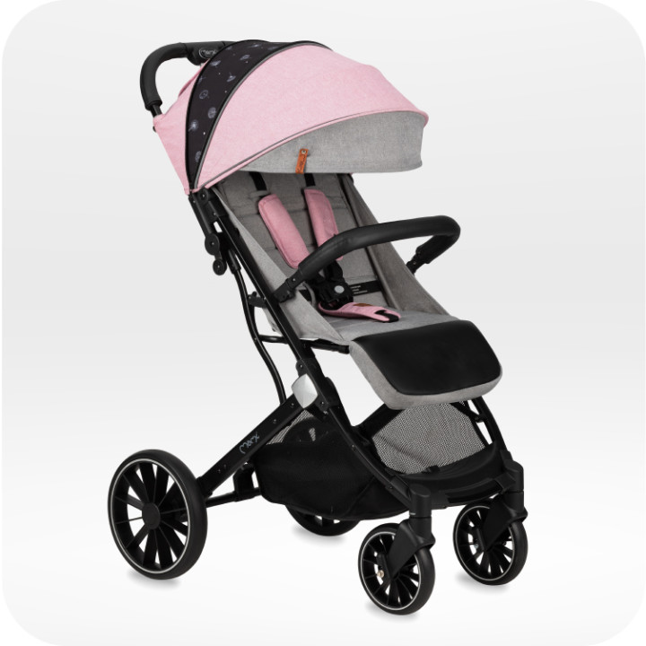 Buggy MoMi ESTELLE PLUS LIGHT ROSA