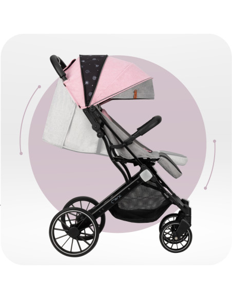 Buggy MoMi ESTELLE PLUS LIGHT ROSA
