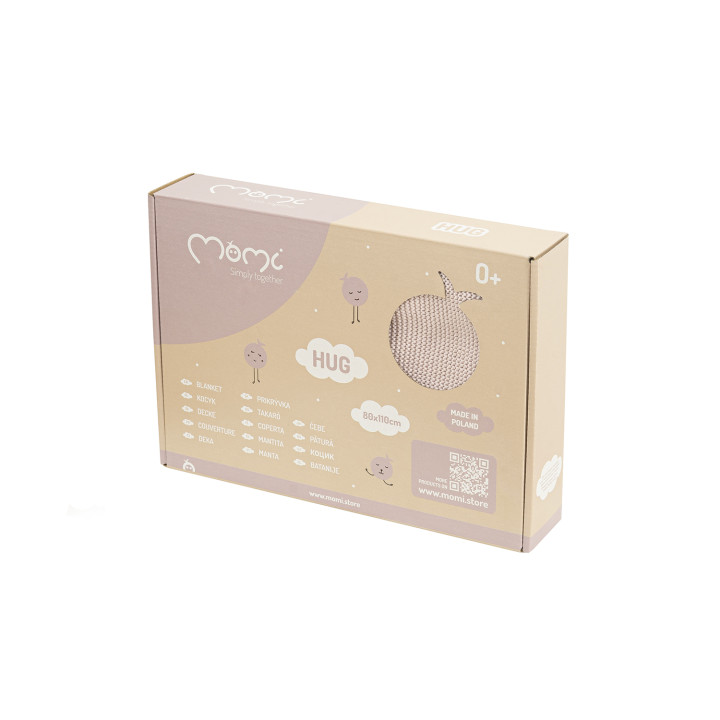 MoMi HUG blanket ROSE