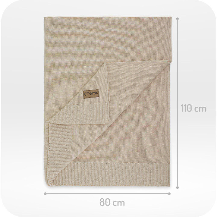 MoMi HUG Decke BEIGE
