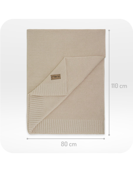 MoMi HUG Decke BEIGE