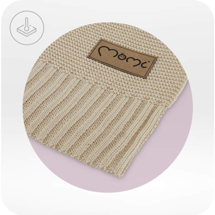 MoMi HUG Decke BEIGE