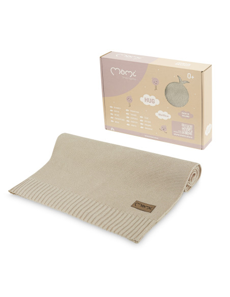 MoMi HUG Decke BEIGE