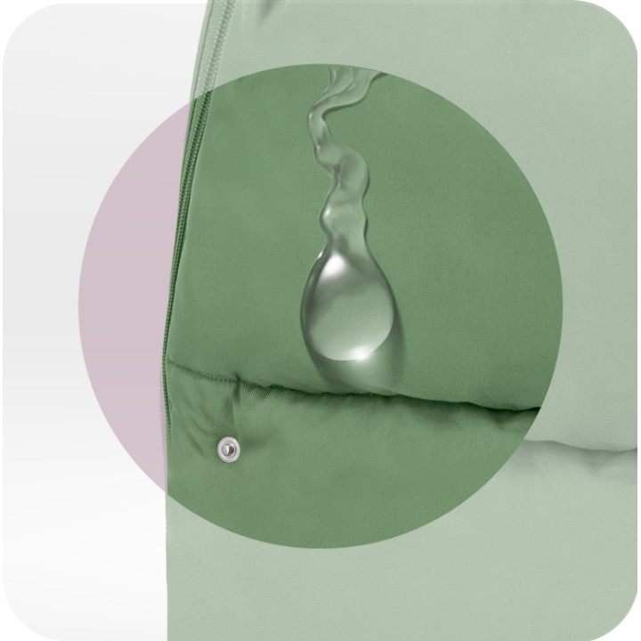 Schlafsack MoMi 2-in-1 GRÜN