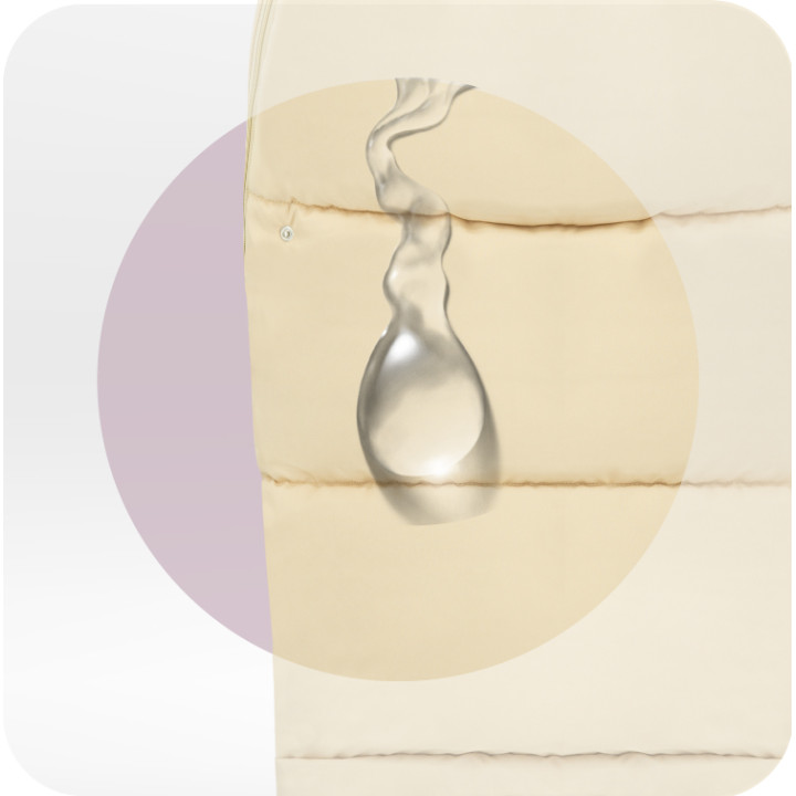 Schlafsack MoMi 2-in-1  BEIGE