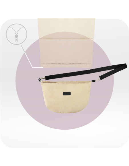 MoMi Footmuff 2in1  BEIGE