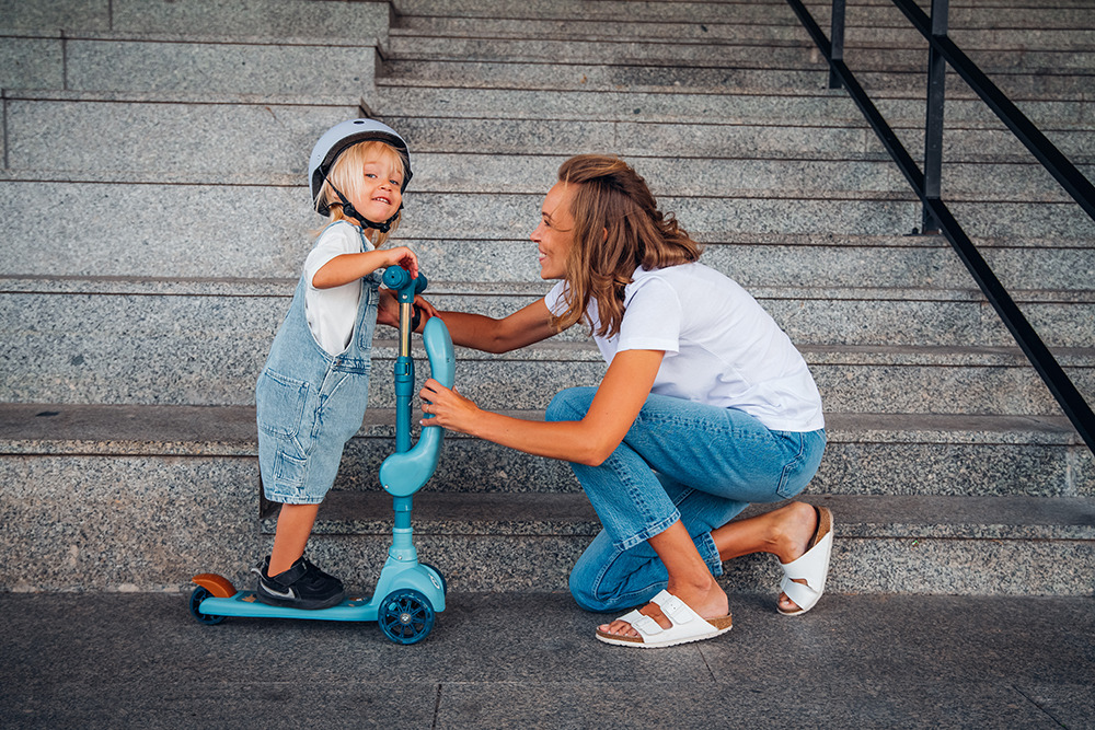 Balance-Roller - das perfekte Geschenk für ein Kind im Alter von 2-5 Jahren